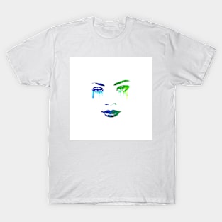 Multicoloured Tears T-Shirt